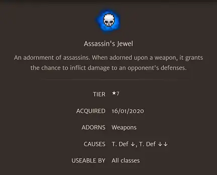 Assassin's Jewel