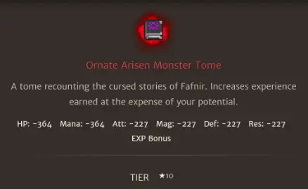 Ornate Arisen Monster Tome