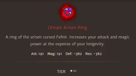 Ornate Arisen Ring