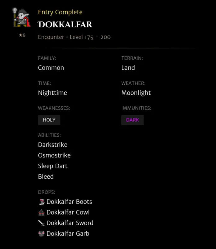Dokkalfar codex entry