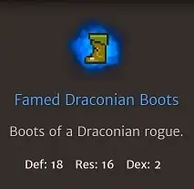 Famed quality Draconian Boots
