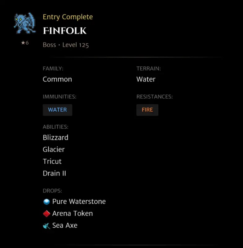 Finfolk codex entry