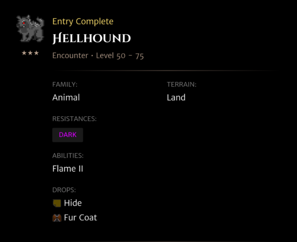 Hellhound codex entry