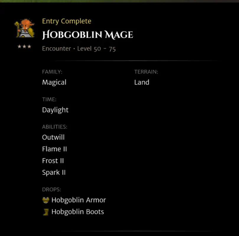 Hobgoblin Mage codex entry