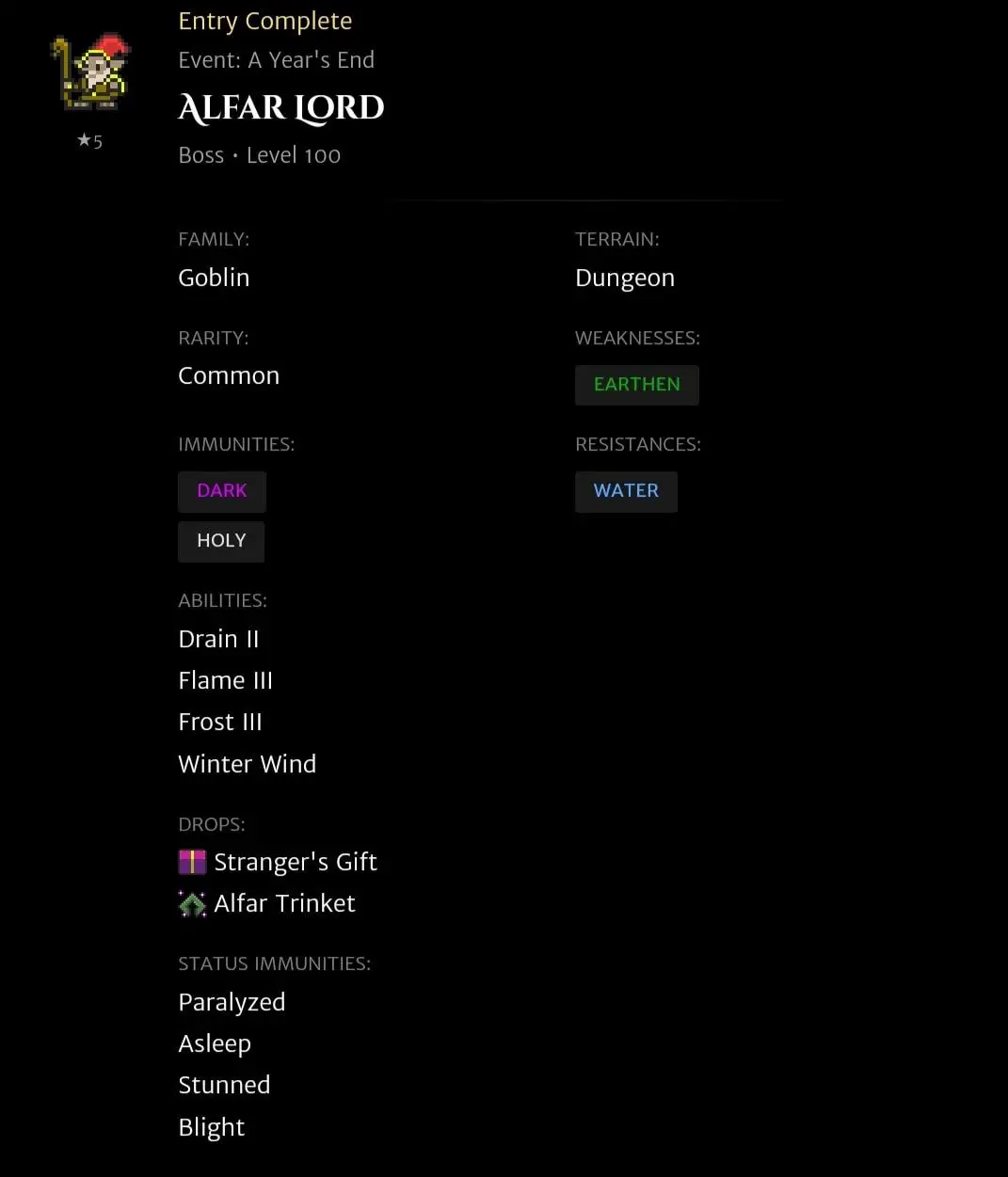 Alfar Lord Codex Entry
