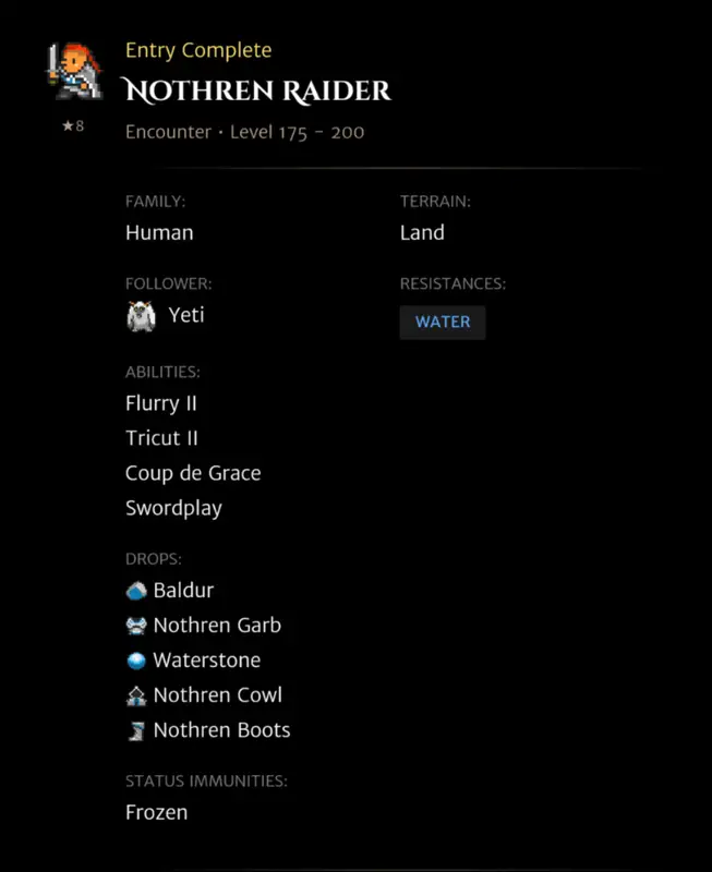 Nothren Raider codex entry