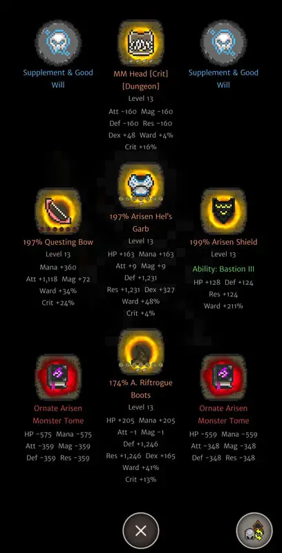 Realm endless gear exp