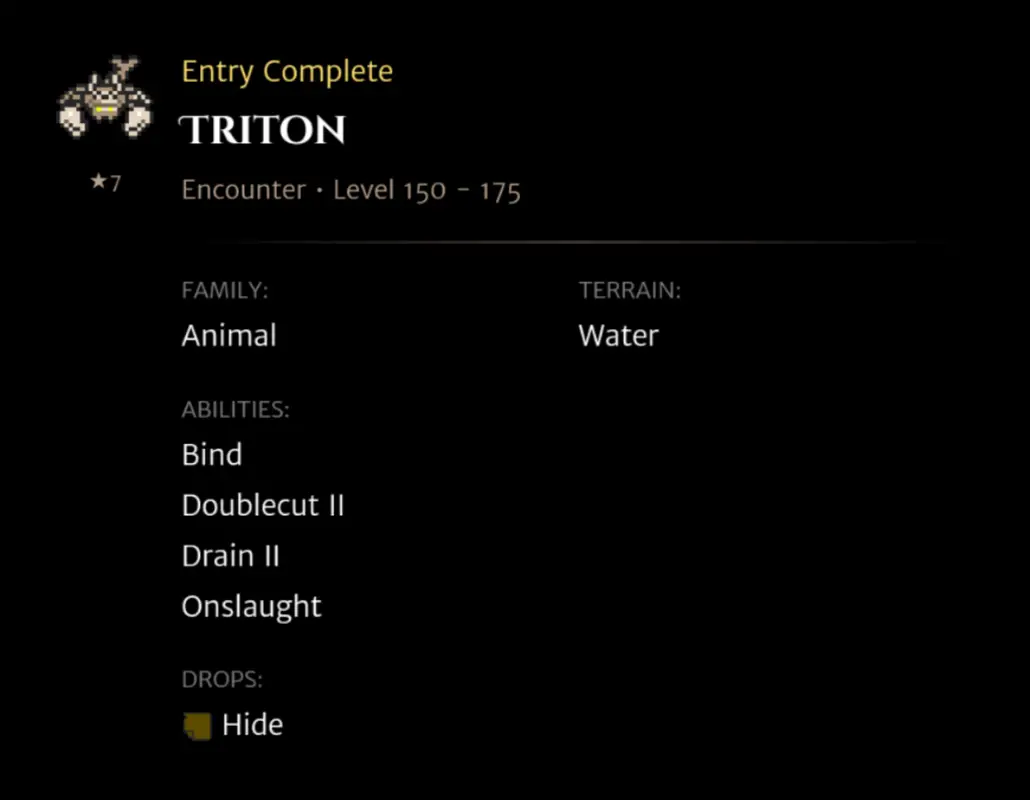Triton codex entry